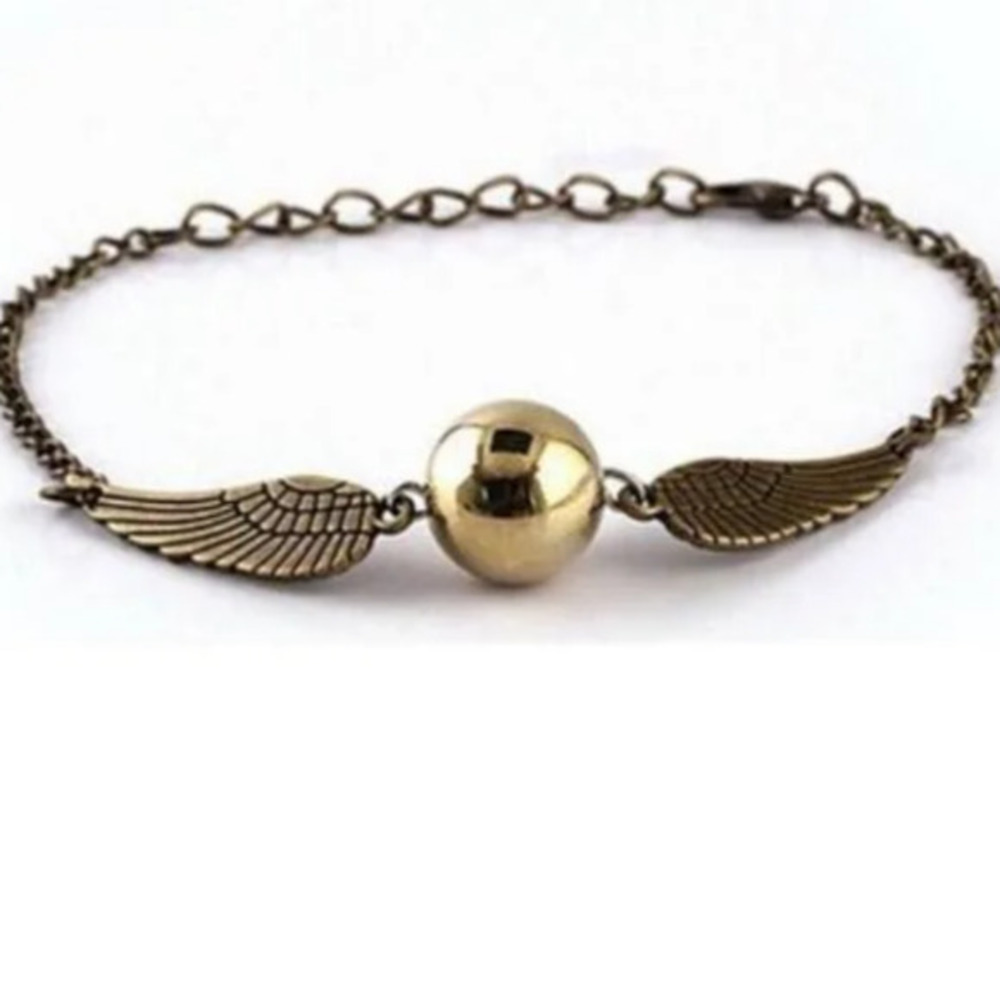 Golden snitch Harry Potter bracelet
